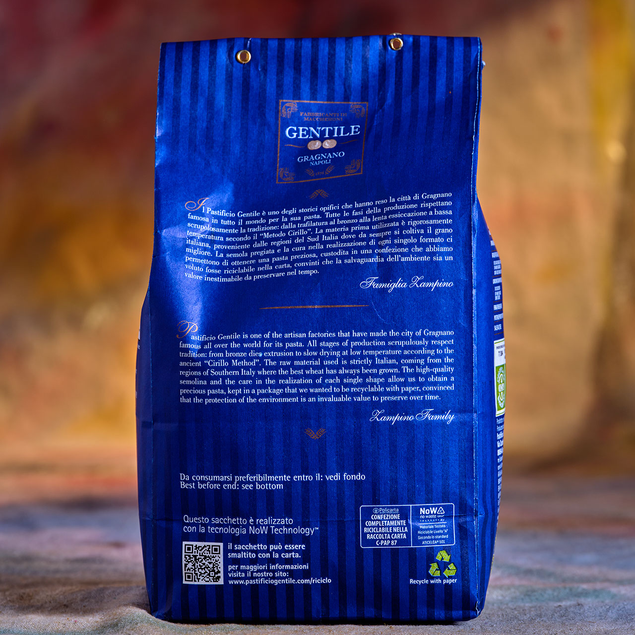 Gentile Organic Penne Pasta