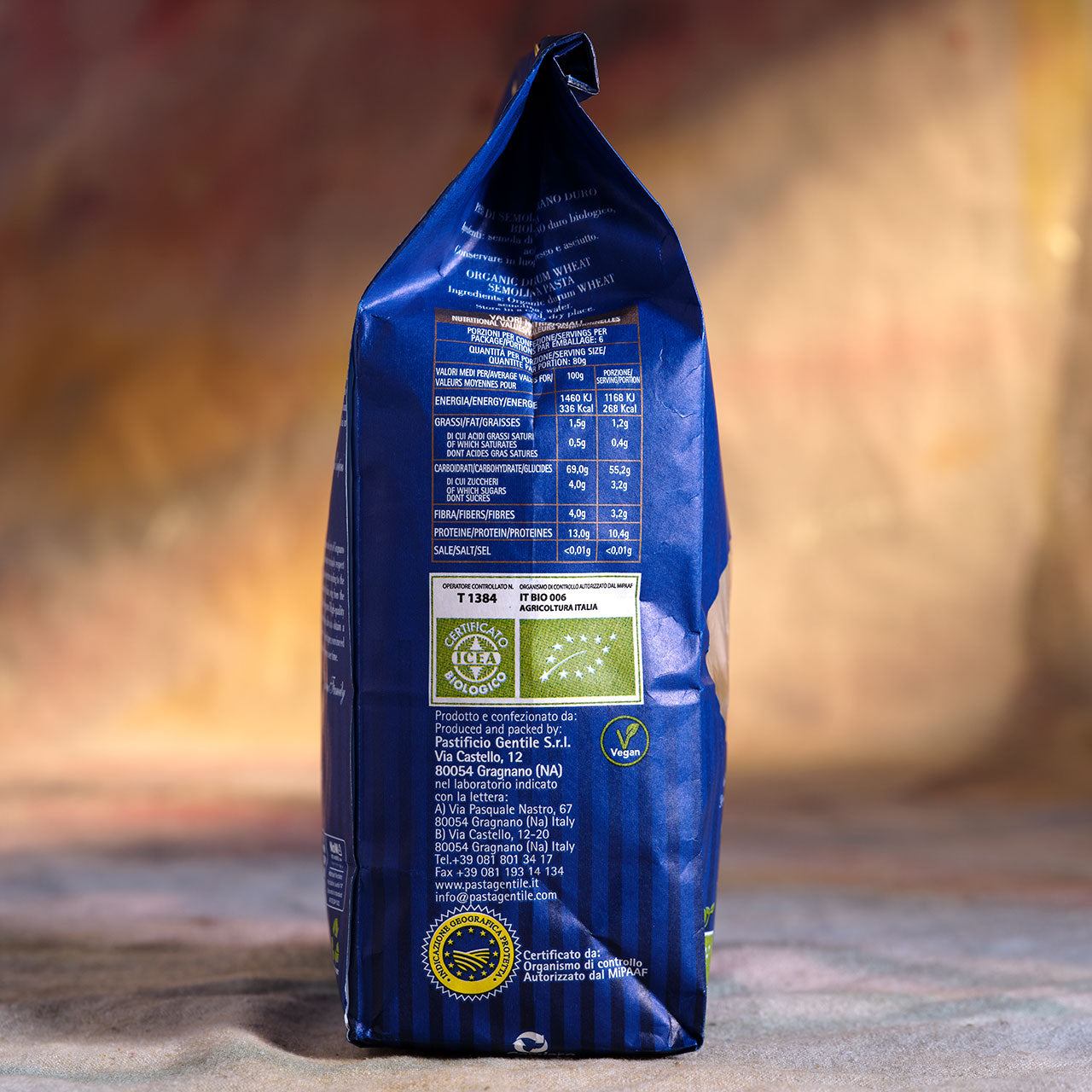Gentile Organic Penne Pasta