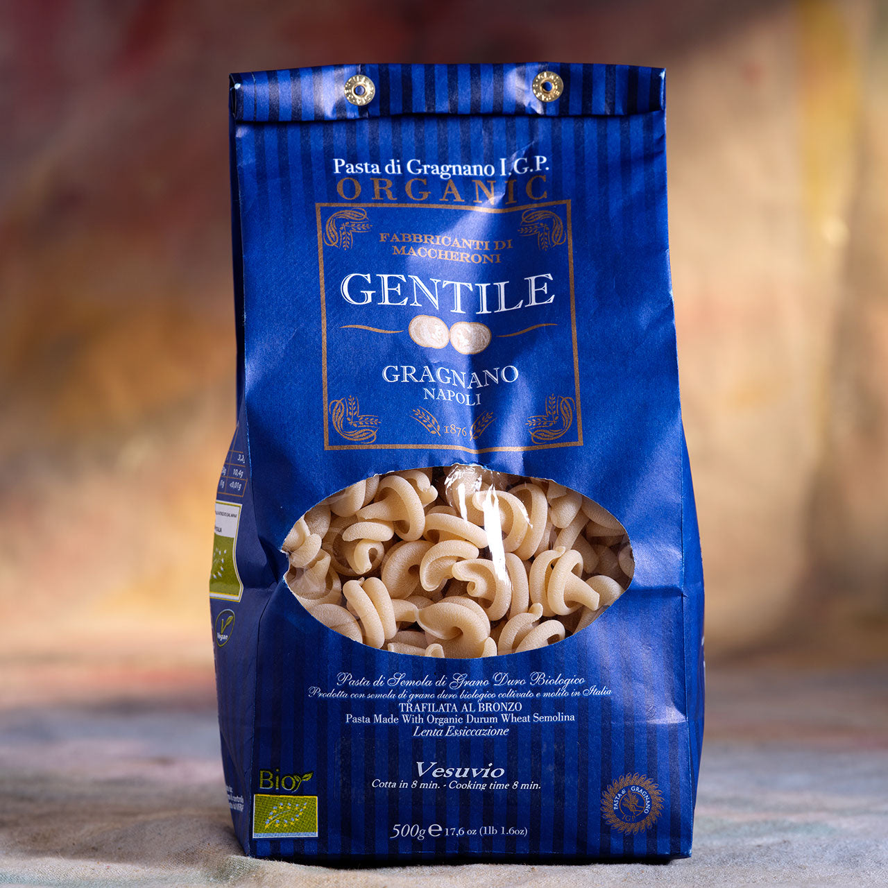Gentile Organic Vesuvio Girella Pasta