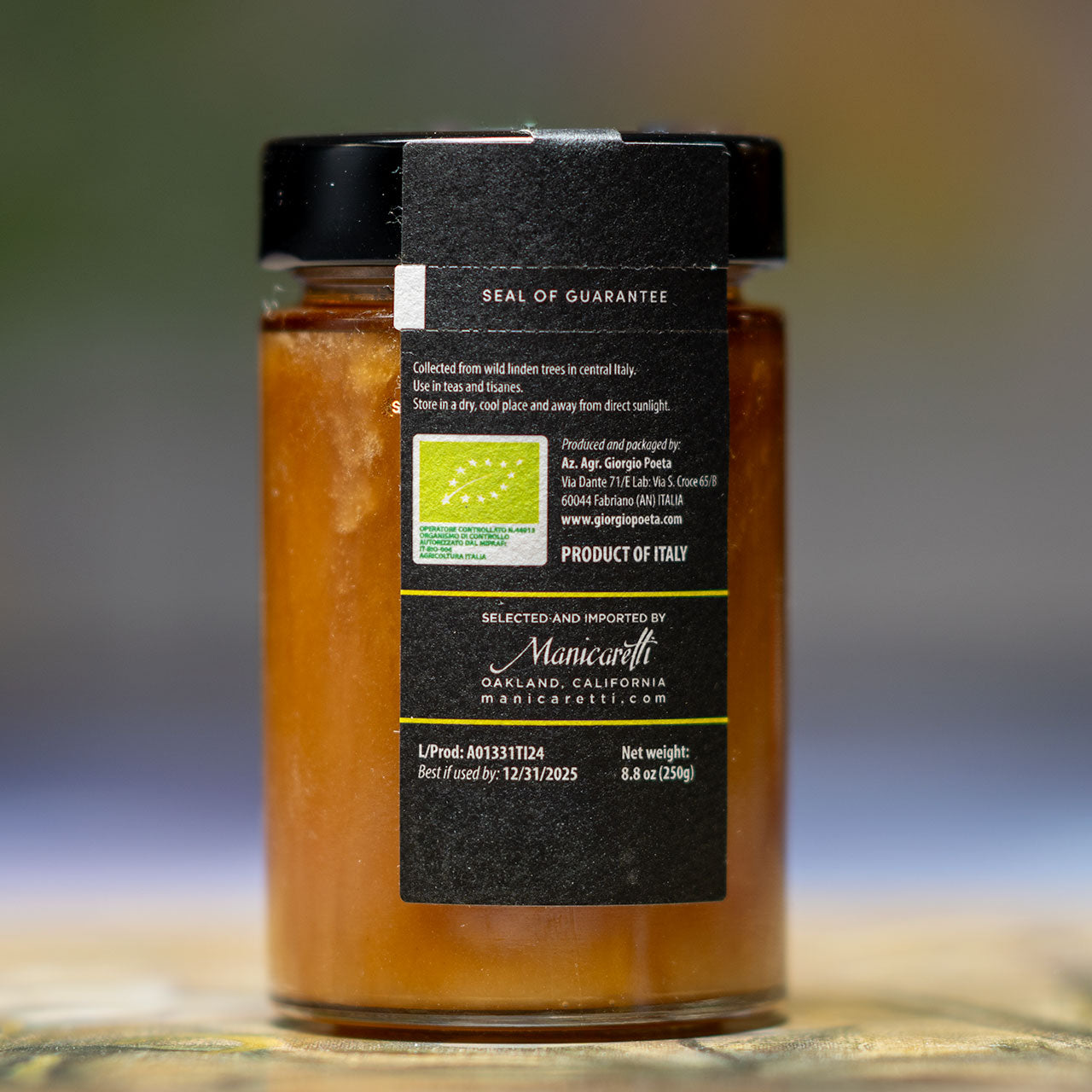 Giorgio Poeta Tiglio Linden Blossom Honey