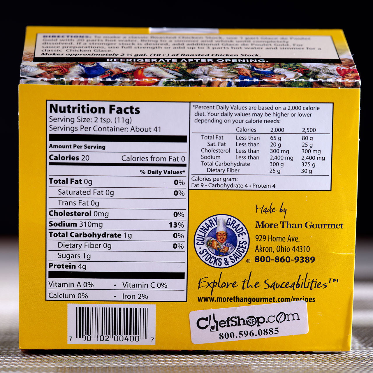 Glace de Poulet Gold - Classic Roasted Chicken Stock