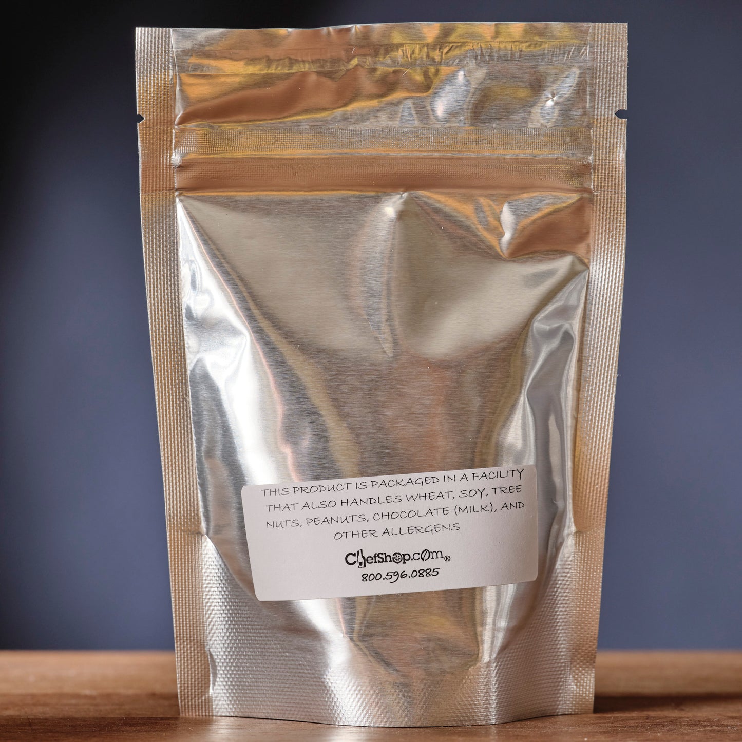 Organic Granulated Garlic label