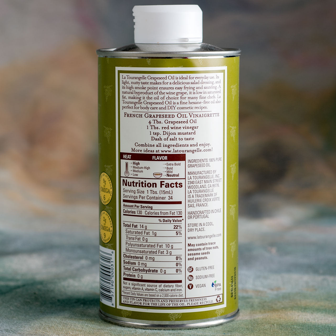 La Tourangelle Grapeseed Oil