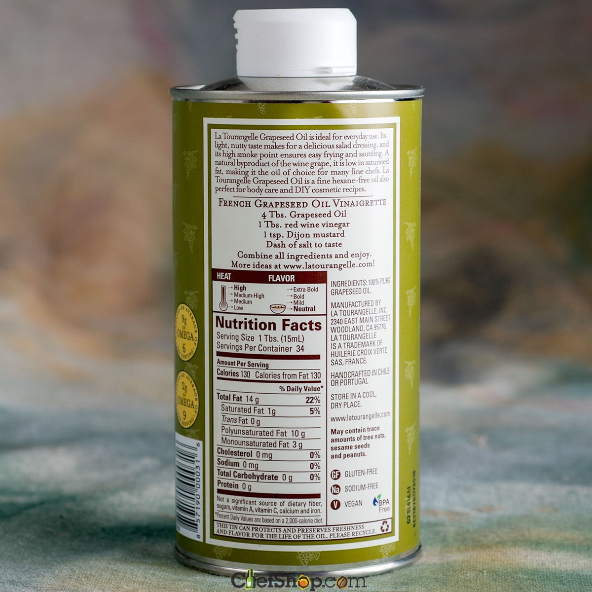 La Tourangelle Grapeseed Oil