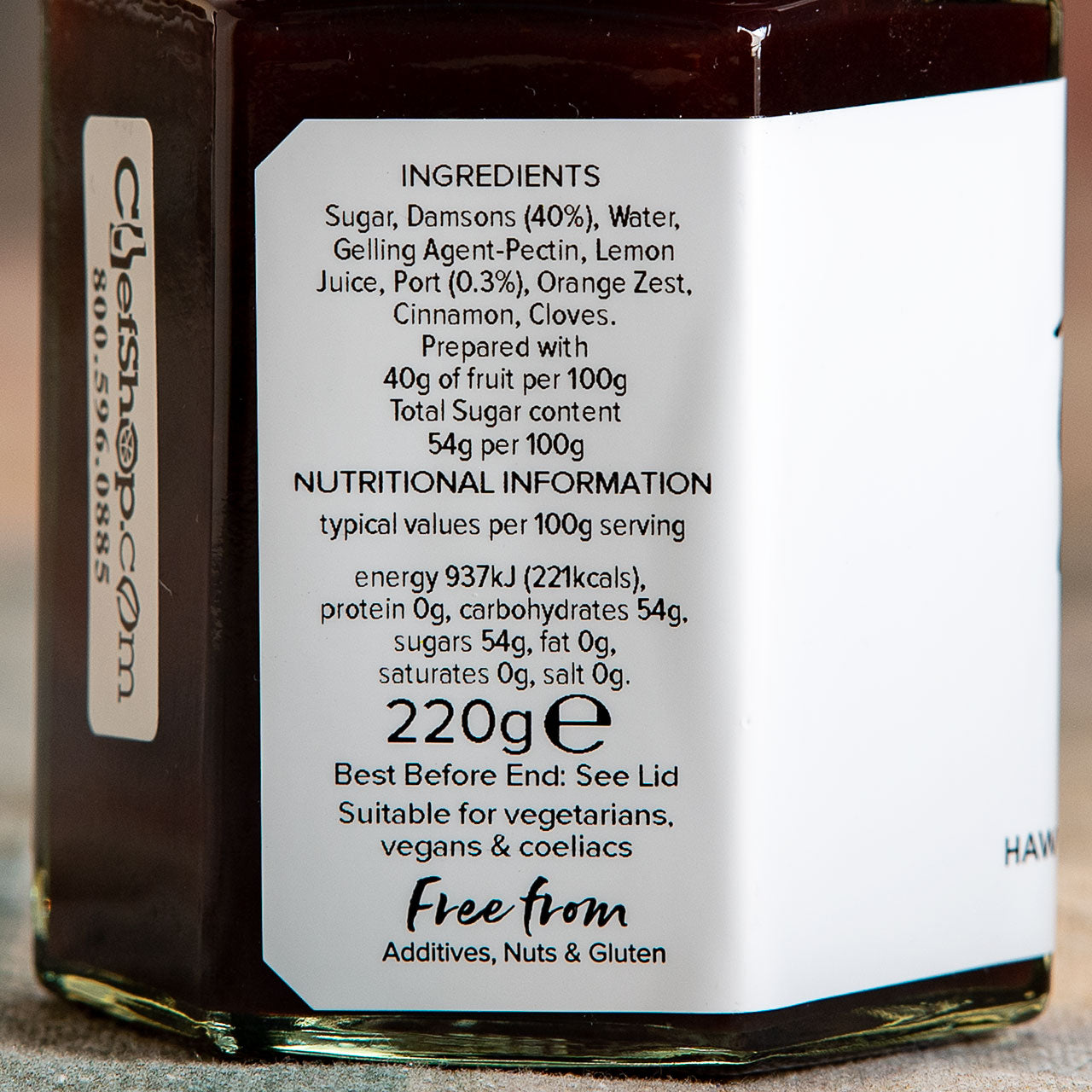 Hawkshead Mulled Damson and Port Jam