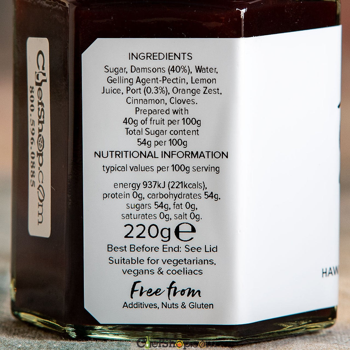 Hawkshead Mulled Damson and Port Jam