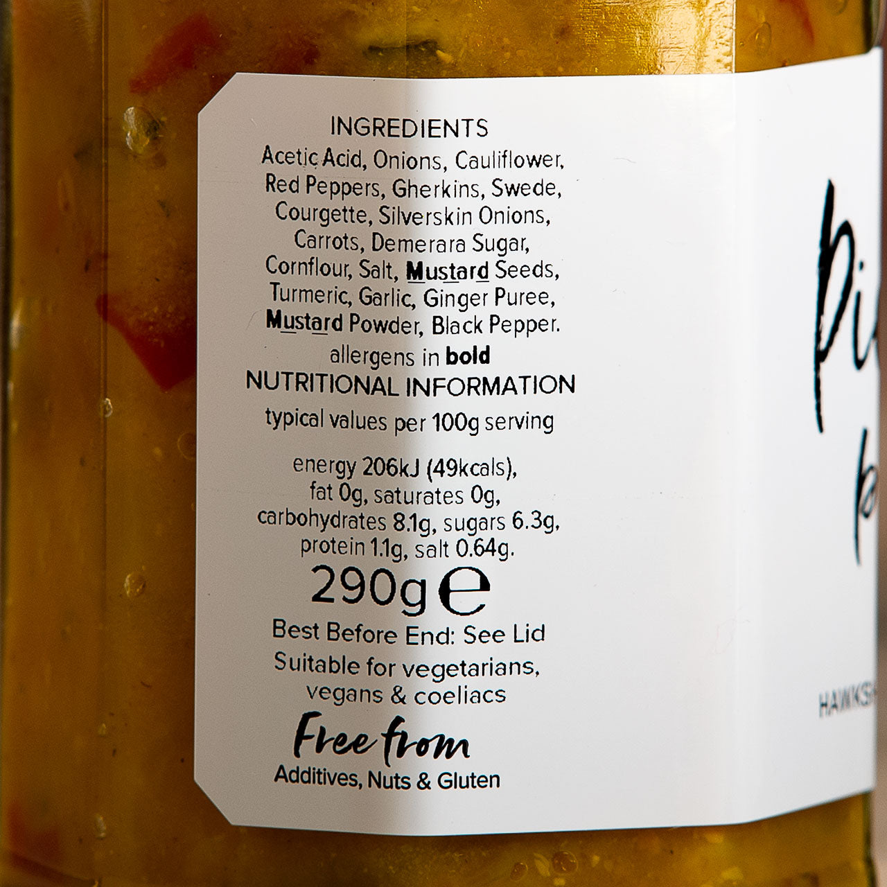 Hawkshead Piccalilli Relish