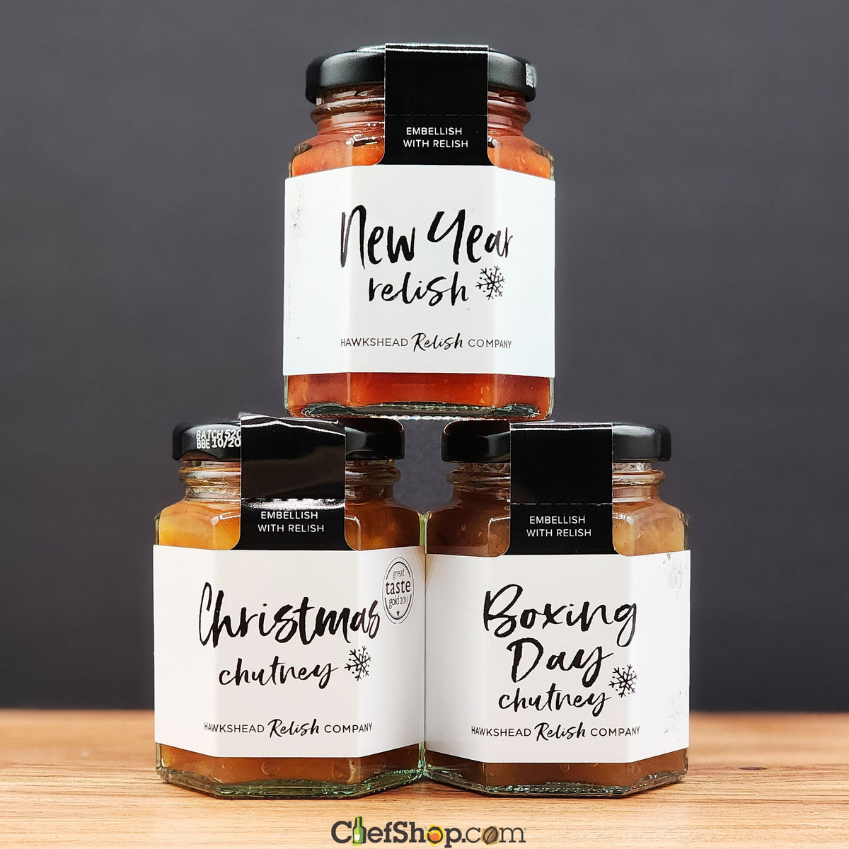Hawkshead Relish Holiday Chutney Set