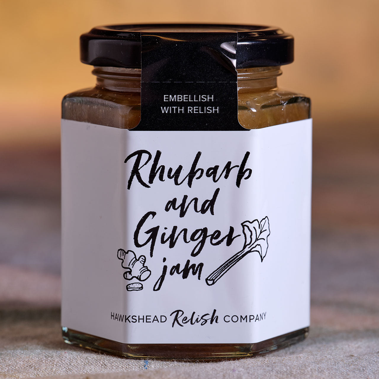 Hawkshead Rhubarb and Ginger Jam