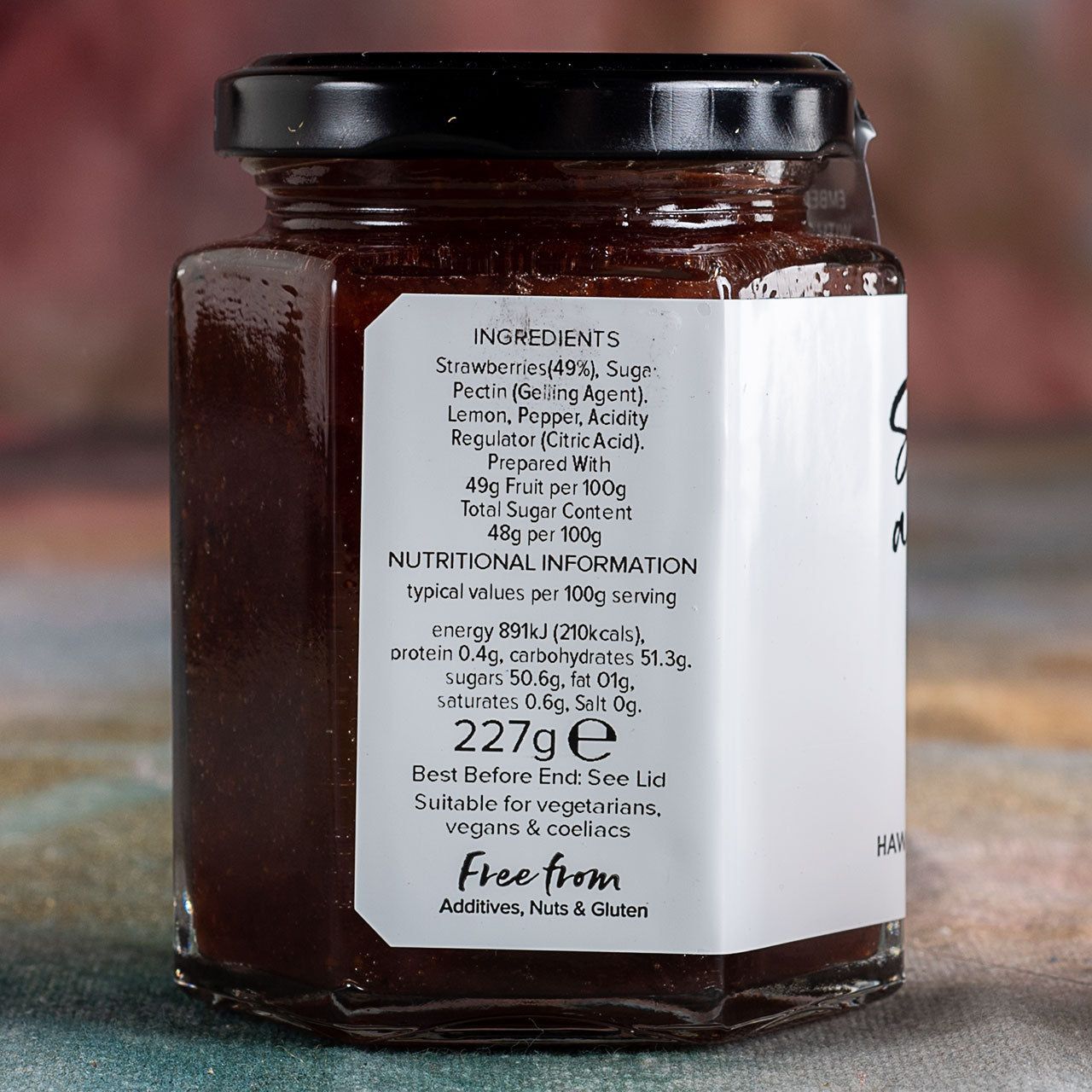 Hawkshead Strawberry and Black Pepper Jam