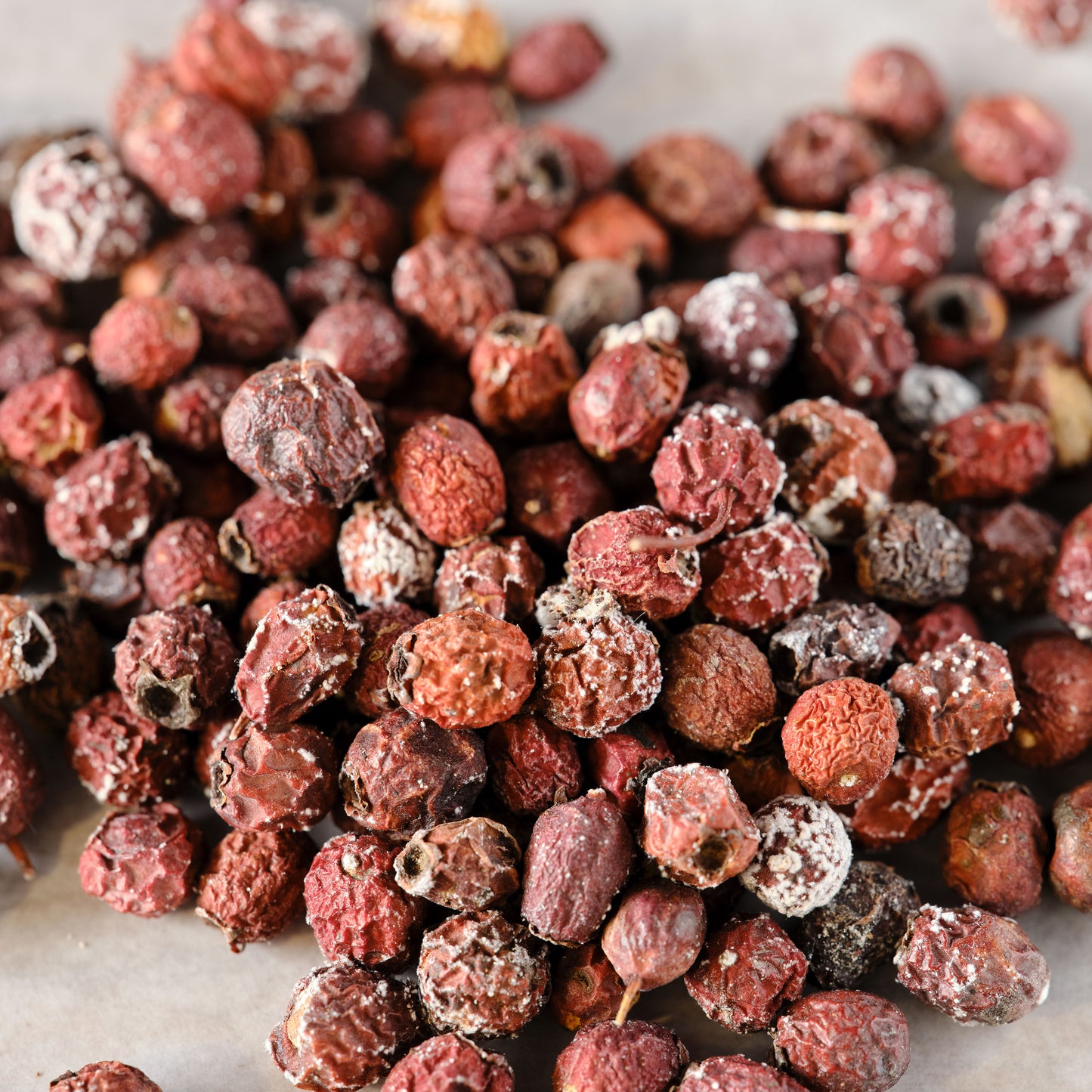 Hawthorne Berries - Organic Dried detail