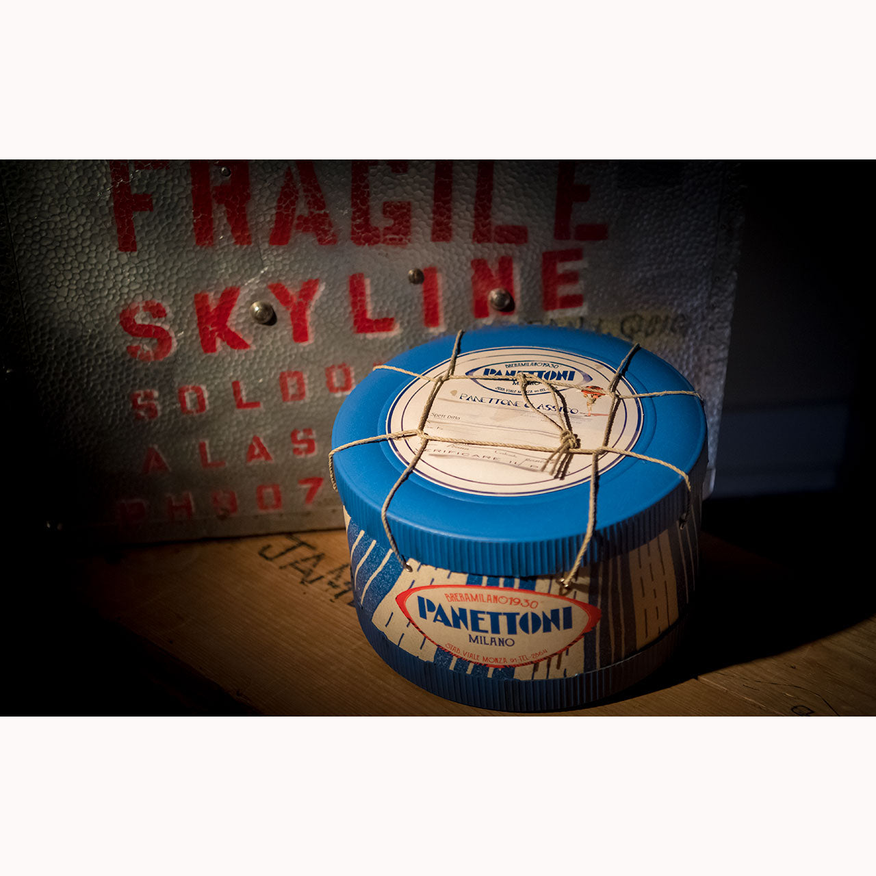 Breramilano Traditional Panettone in Holiday Hat Box