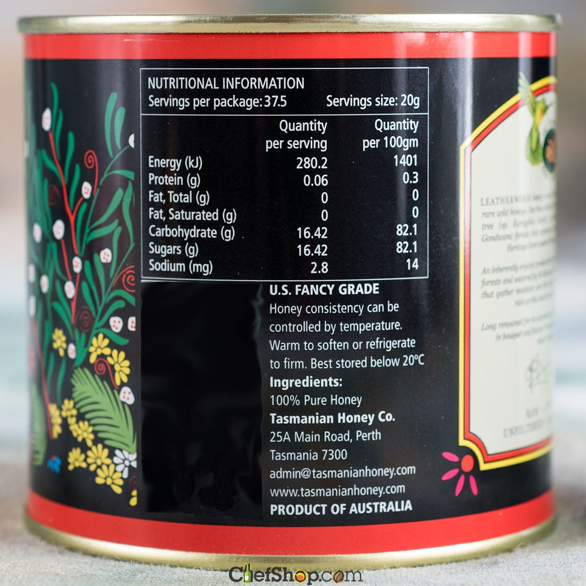 Tasmanian Leatherwood Honey - 750G