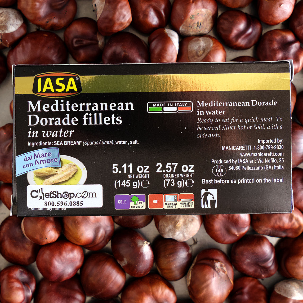 IASA Orata del mediterraneo - Mediterranean Dorade Canned in Water