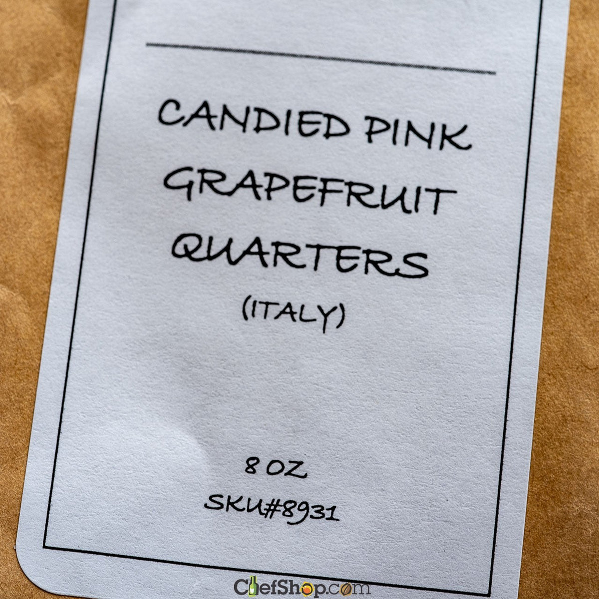 Italian Candied Pink Grapefruit Peel