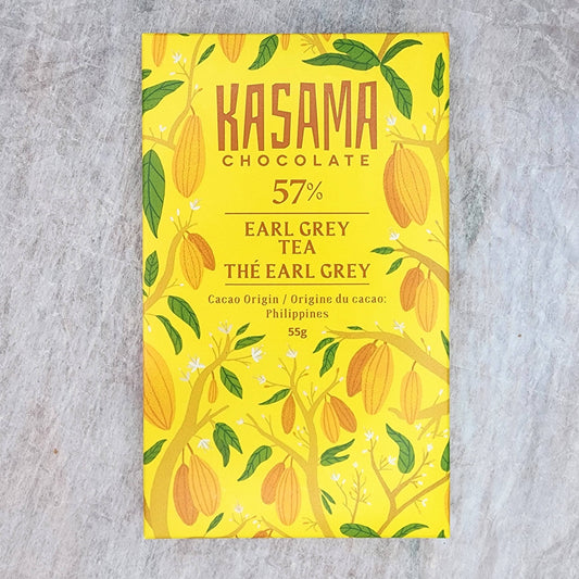 Kasama Chocolate Earl Grey Tea 57% Milk Bar