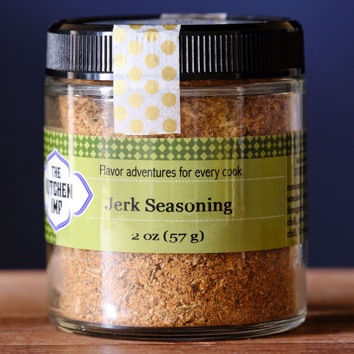 Kitchen Imp Jerk Seasoning Blend label