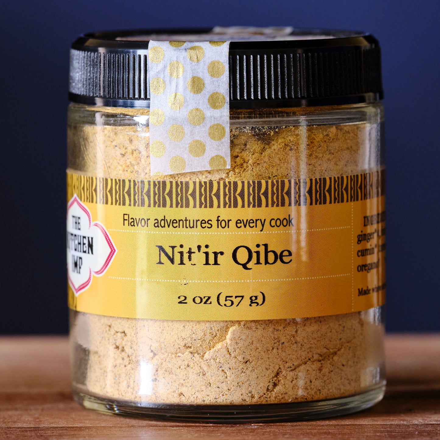 Kitchen Imp Organic Nit'Ir Qibe Spice Blend label