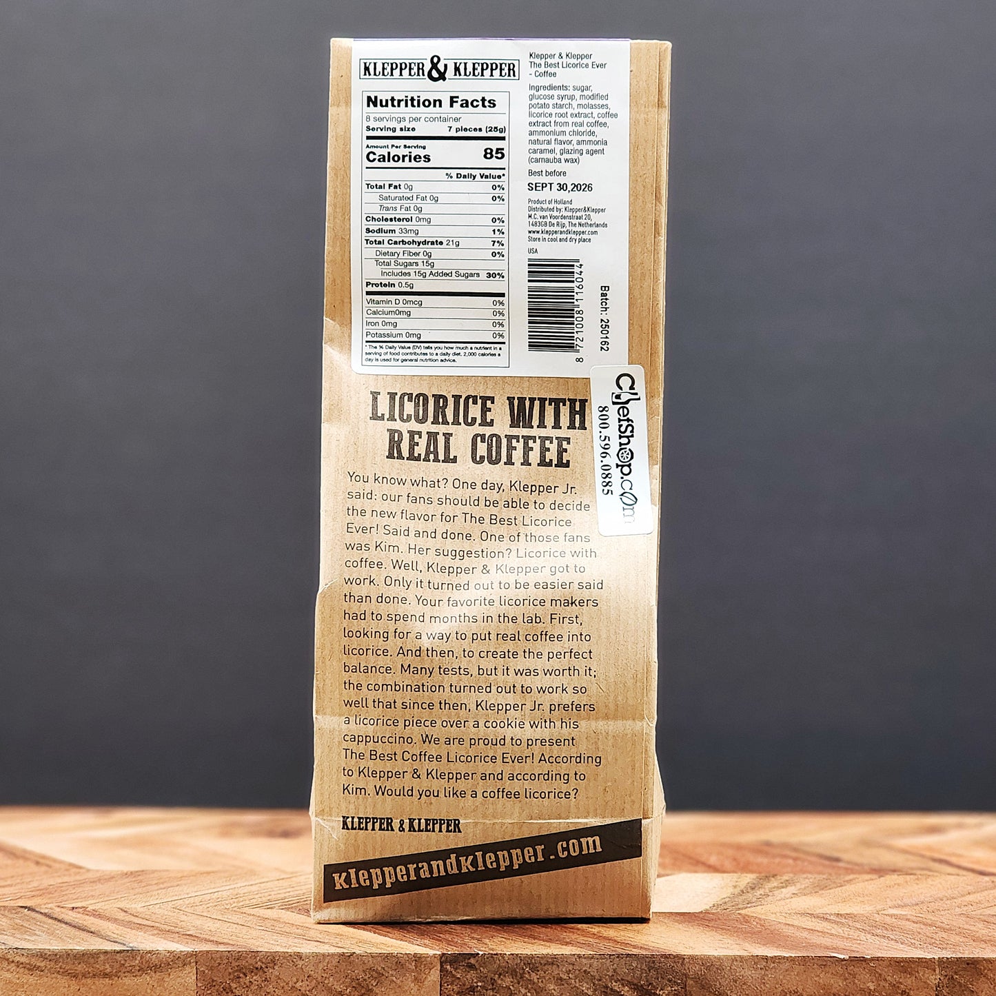 Klepper & Klepper Coffee Licorice