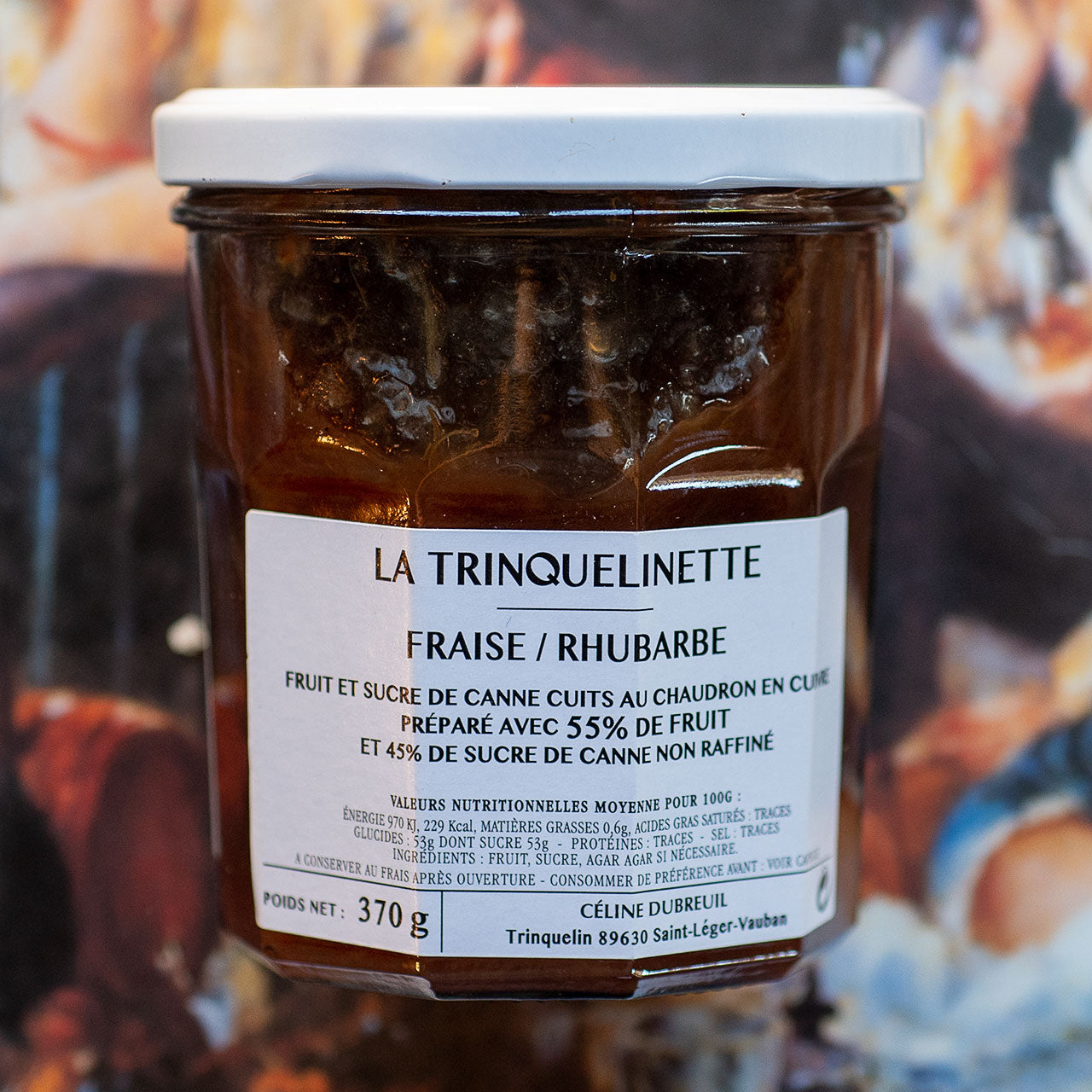 La Trinquelinette Strawberry Rhubarb Jam