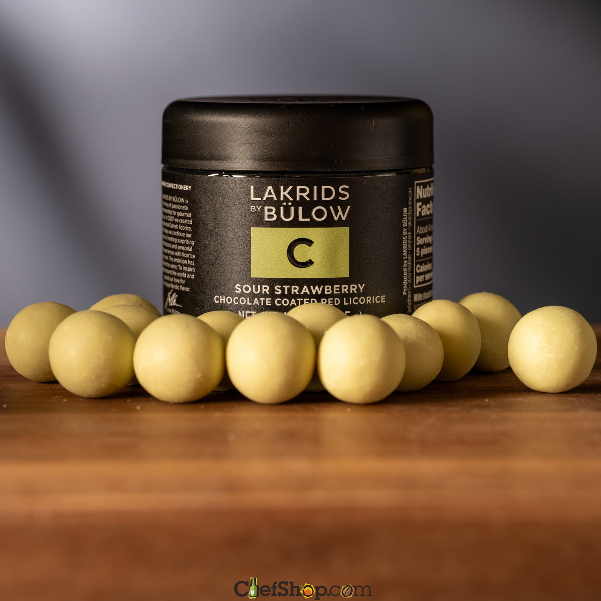 Lakrids by Bülow Sour Strawberry Chocolate-Covered Licorice
