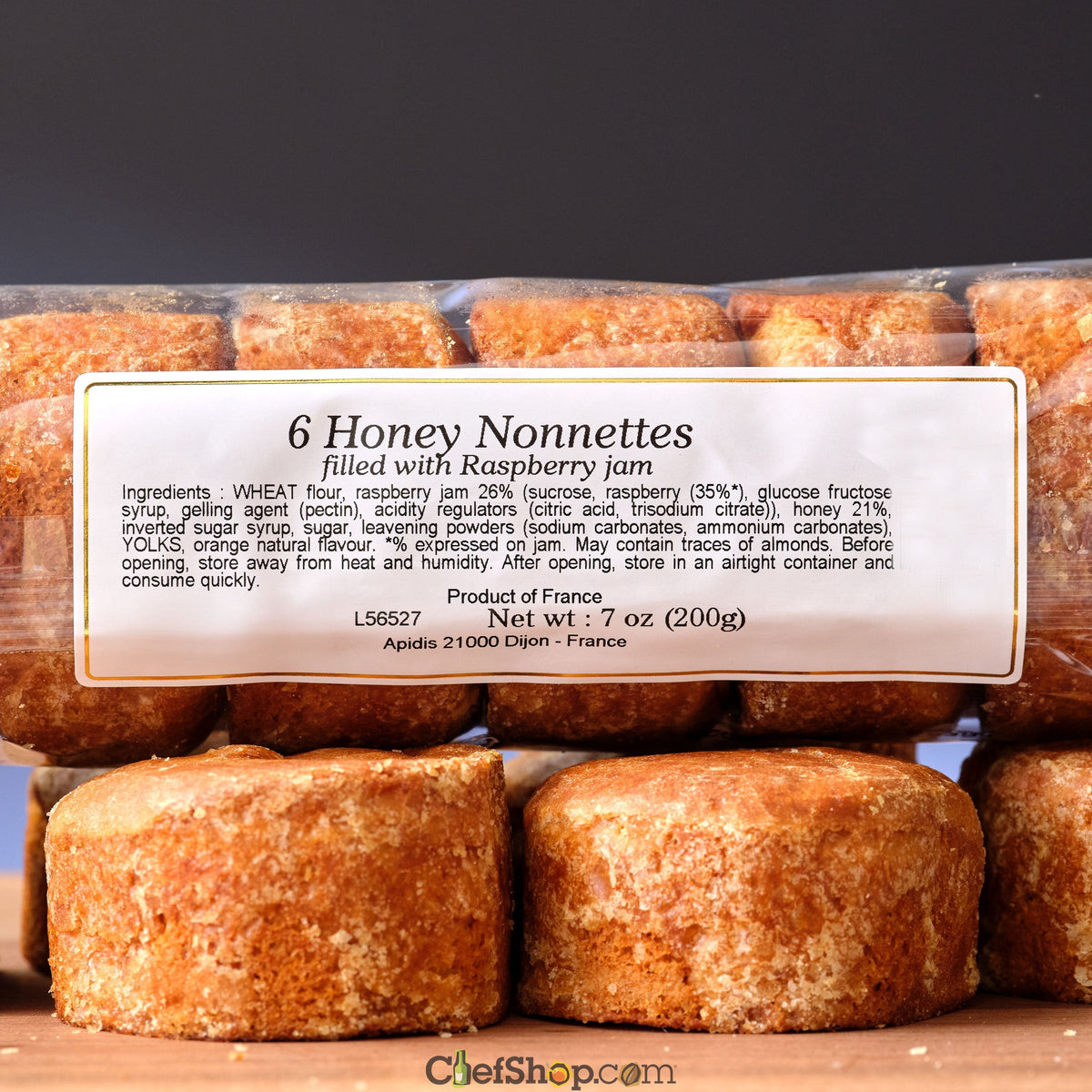 Les Ruchers De Bourgogne Raspberry Nonnettes