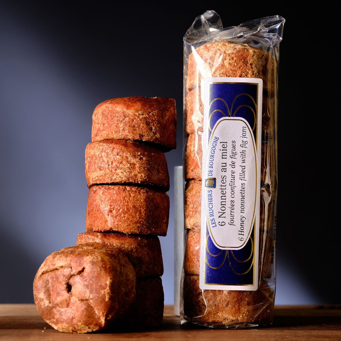 Les Ruchers De Bourgogne Honey Nonnettes with Fig Jam