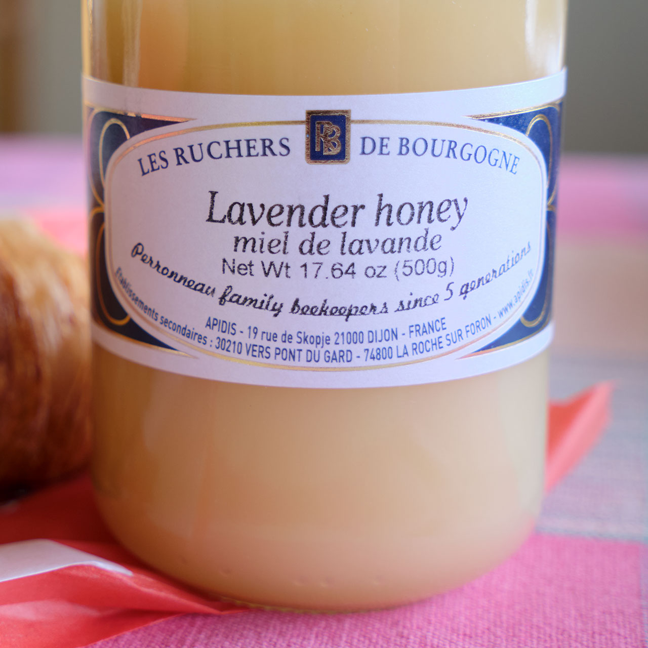 Les Ruchers de Bourgogne Traditional Lavender Honey