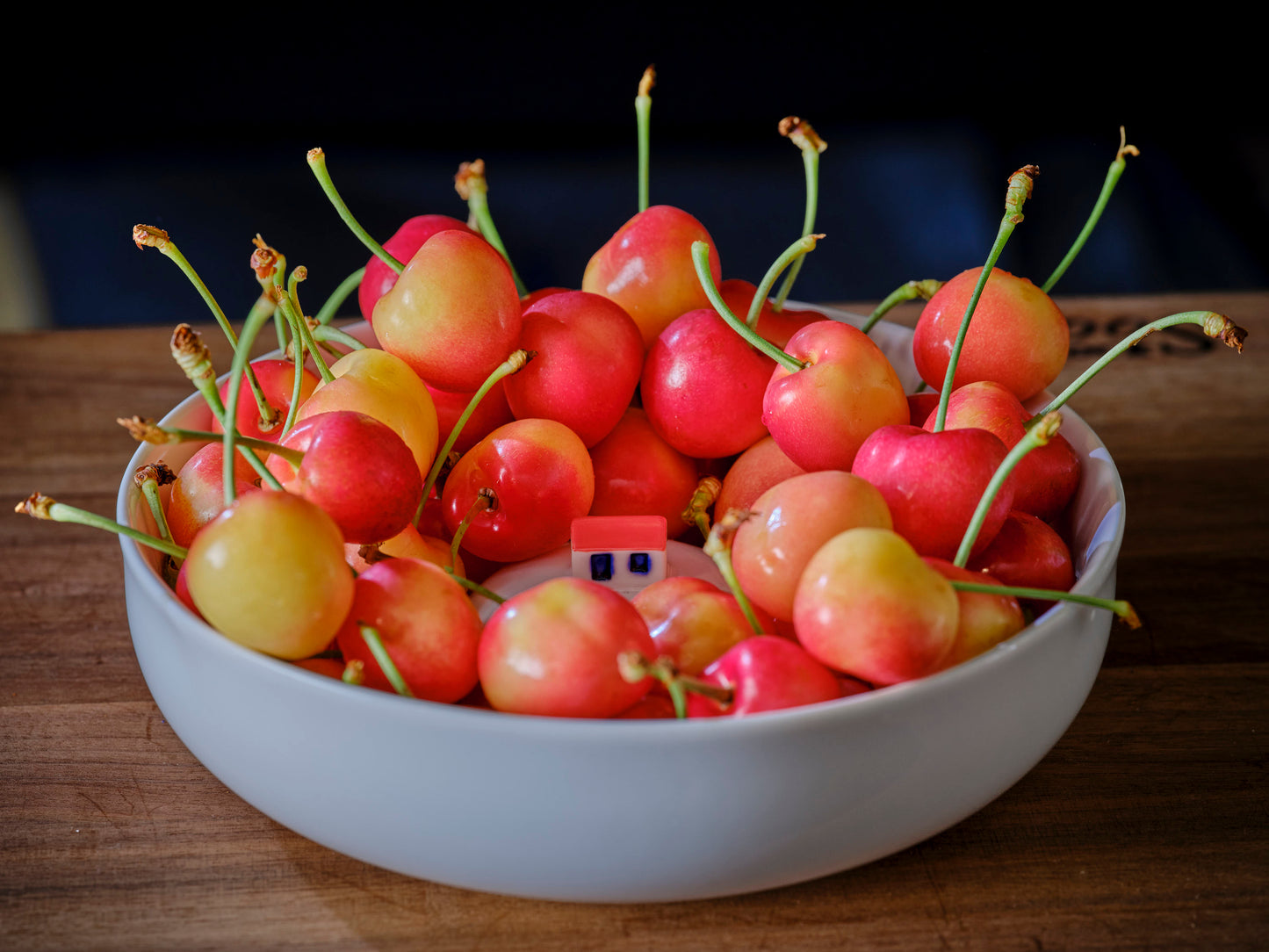 Little house Fresh Rainier Cherries