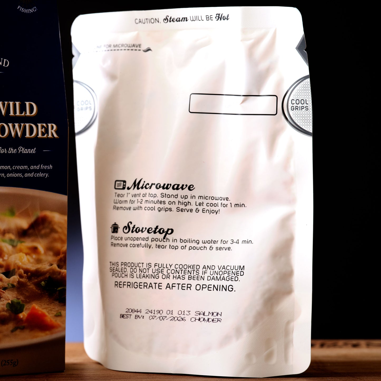 Lummi Island Wild Smoked Wild Salmon Chowder