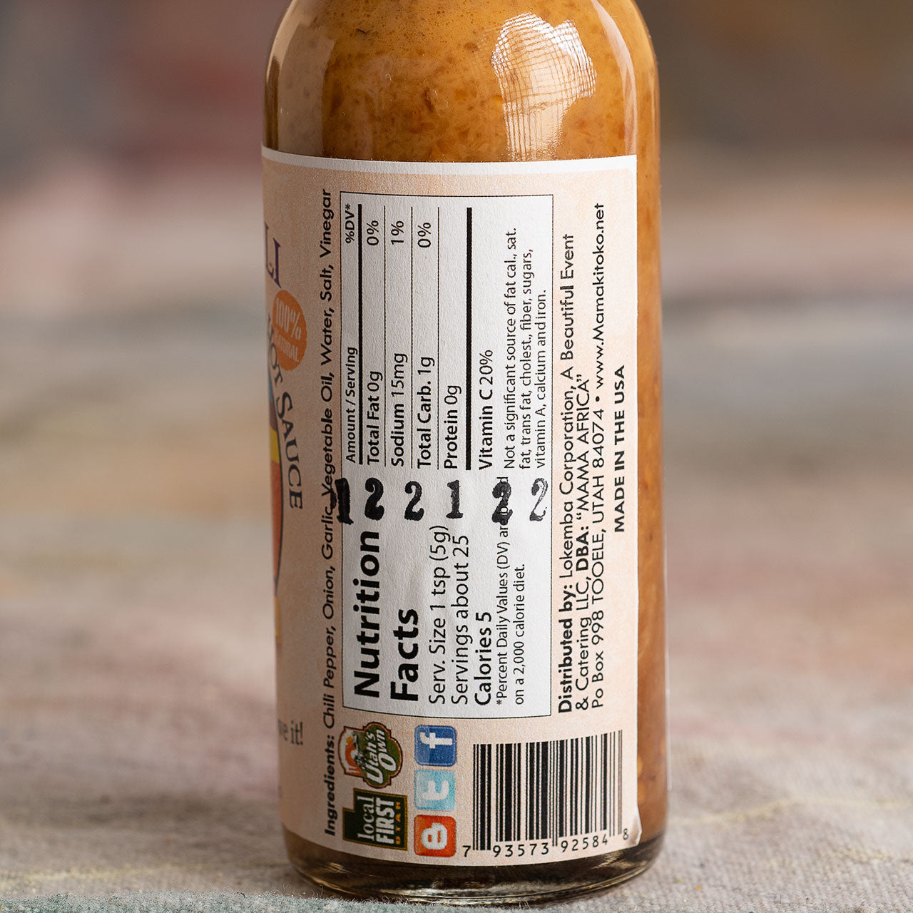 Mama Africa Pili Pili Sauce