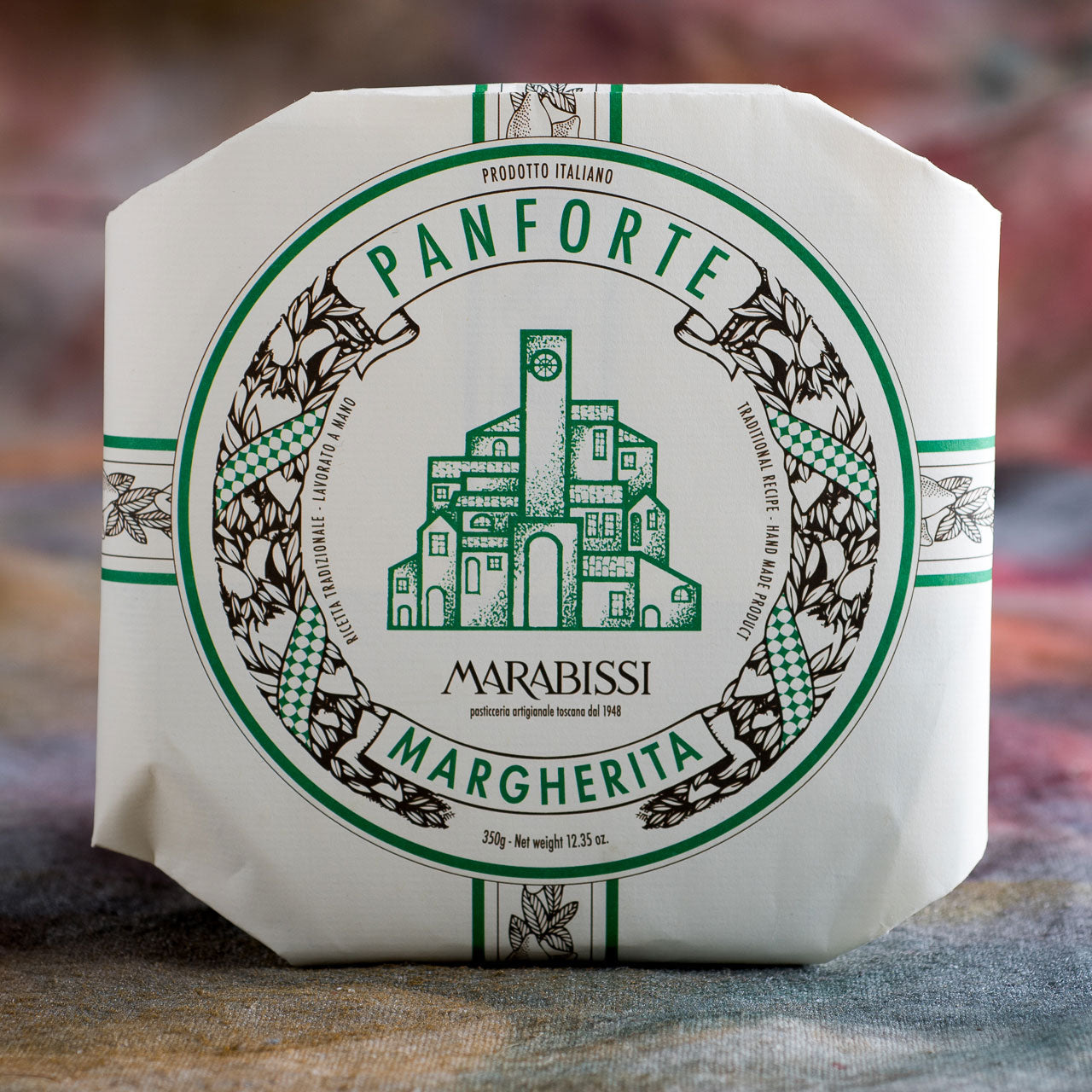 Marabissi Panforte Margherita - Almonds and Candied Fruit Cake