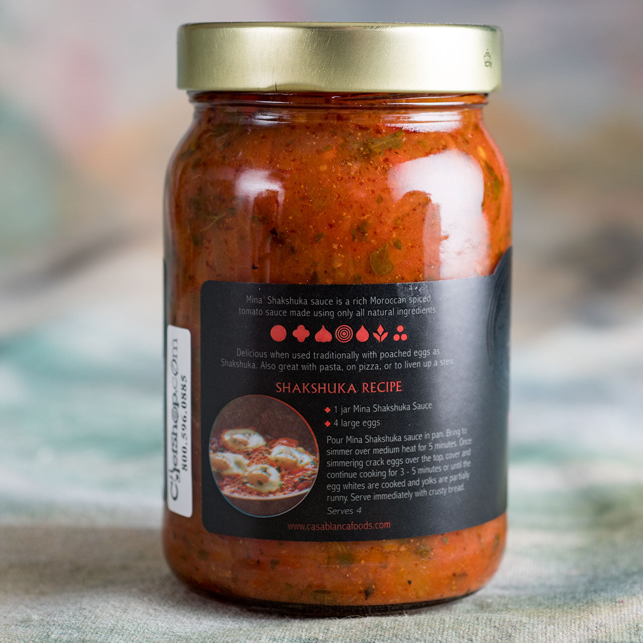 Mina Shakshuka Moroccan Spiced Tomato Sauce