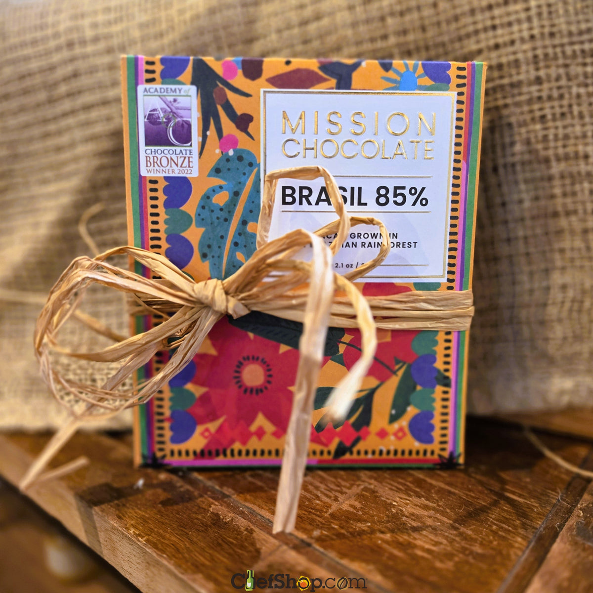 Mission Chocolate 3-Bar High-Percentage Dark Chocolate Bar Bundle