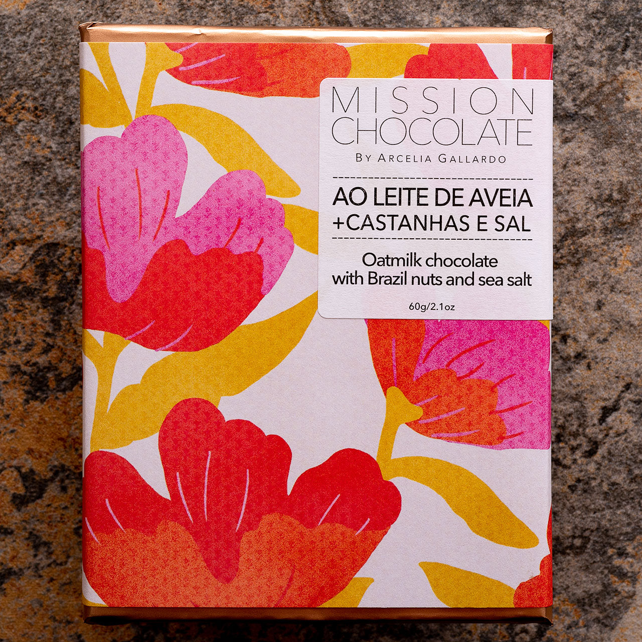 MISSION Chocolate Oatmilk Brazil Nut and Sea Salt Bar