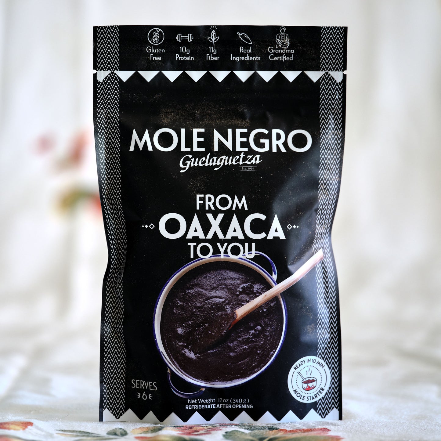 Mole Negro Starter Paste Guelaguetza Oaxaca