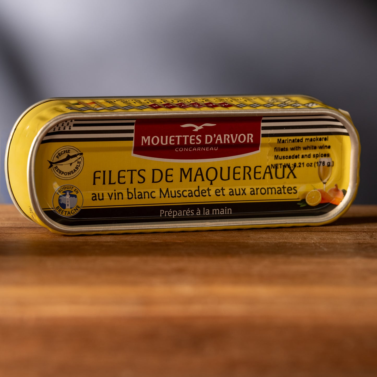 Les Mouettes d Arvor Filets de Maquereaux au Vin Blanc Muscadet