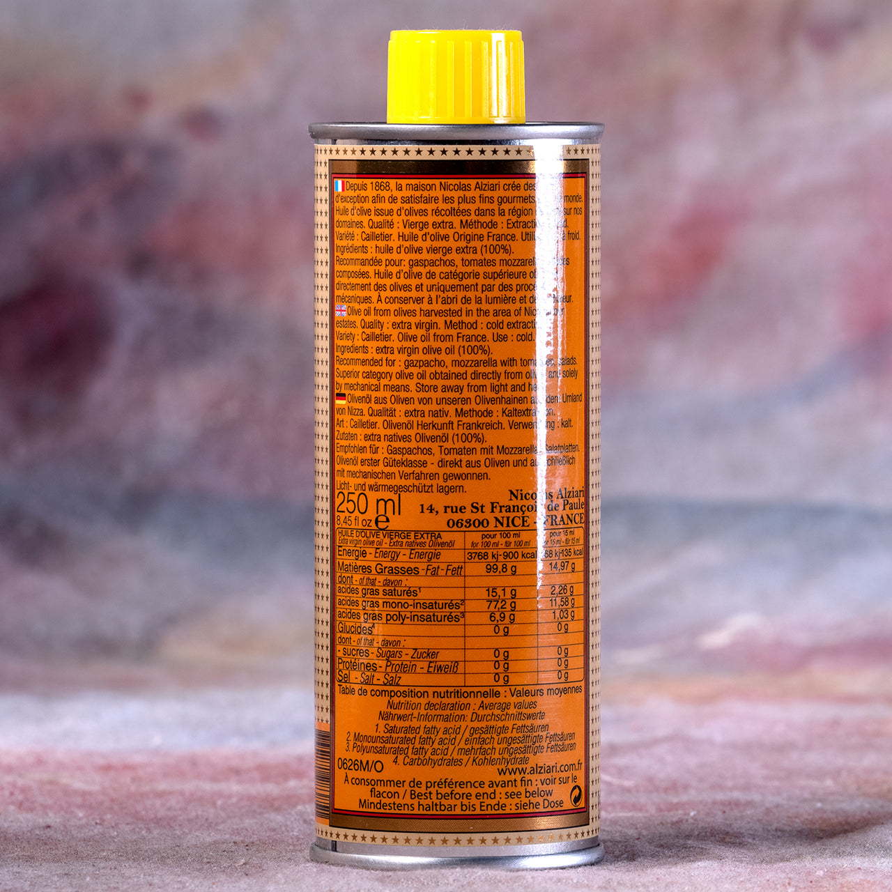 Nicolas Alziari Cuvee Cesar Organic AOC Limited Edition Olive Oil