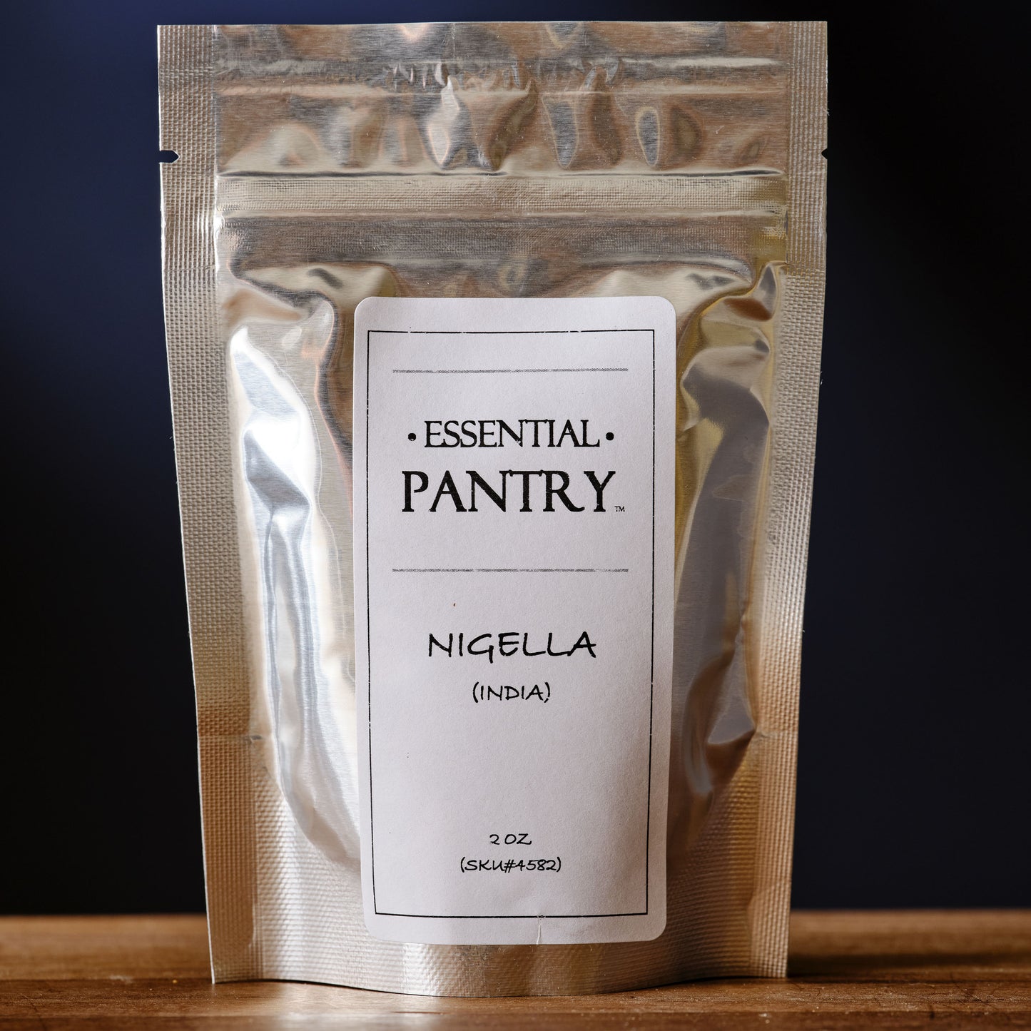 Nigella Seeds from Essential Pantry package