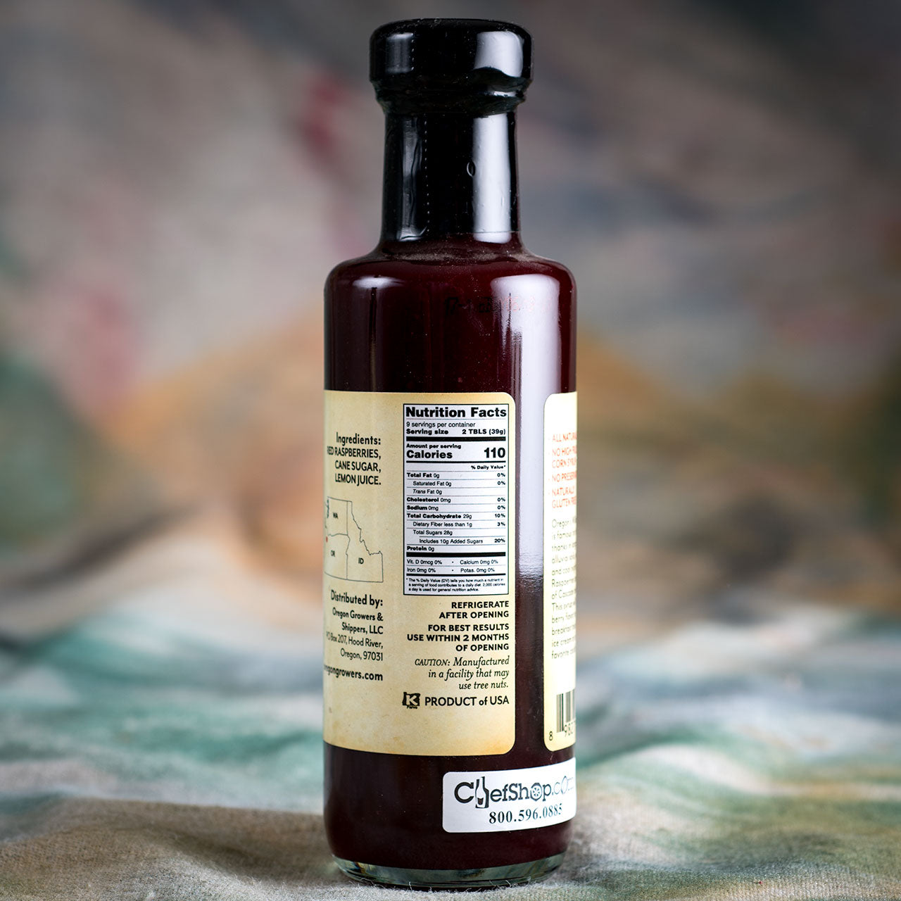 Oregon Growers Raspberry Fruit Syrup