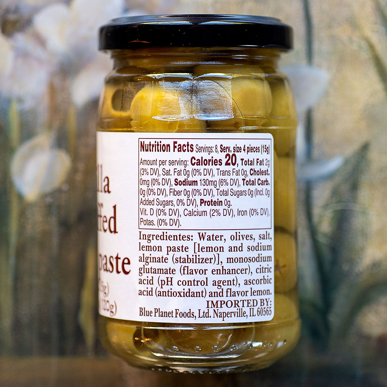 Manzanilla Olives Stuffed with Lemon