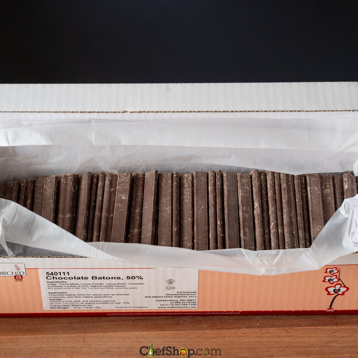 Orchid Chocolate Batons (50%)-Interior
