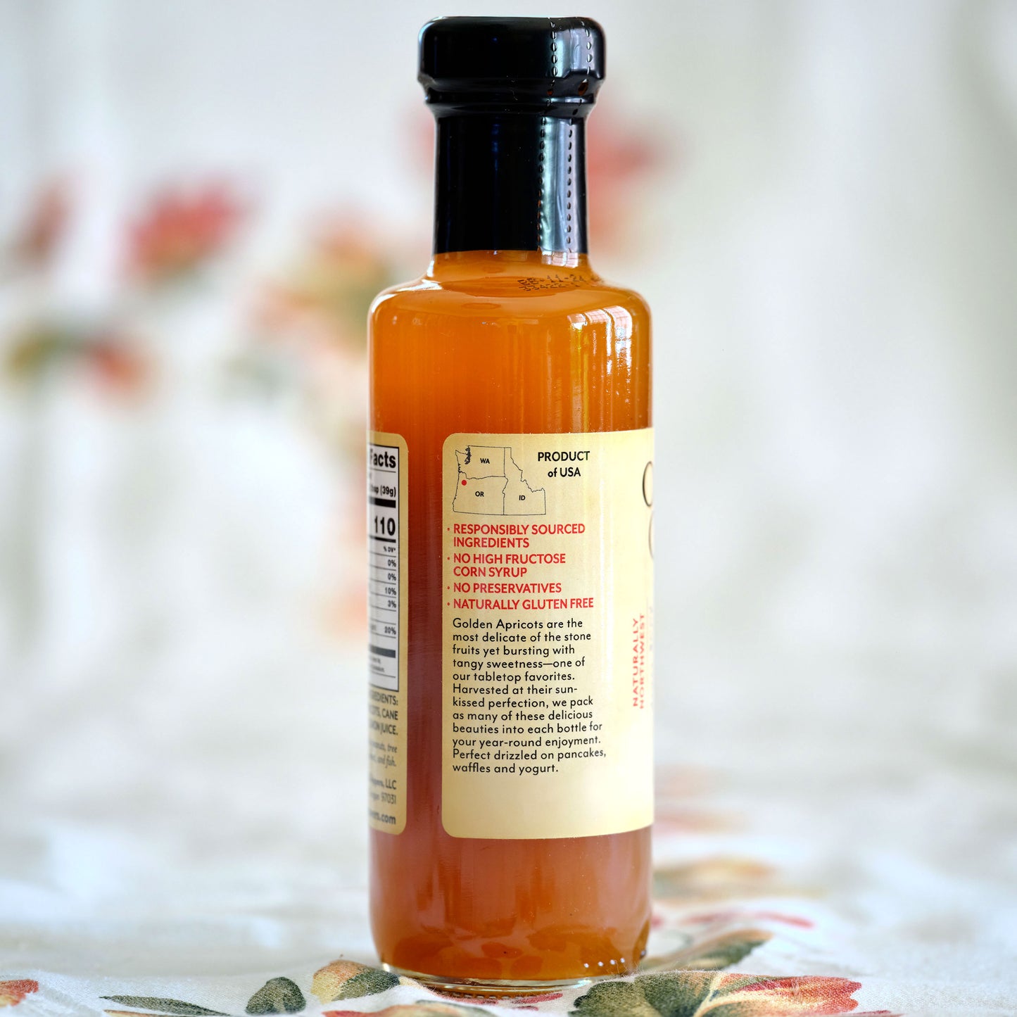 Oregon Growers Apricot Fruit Syrup