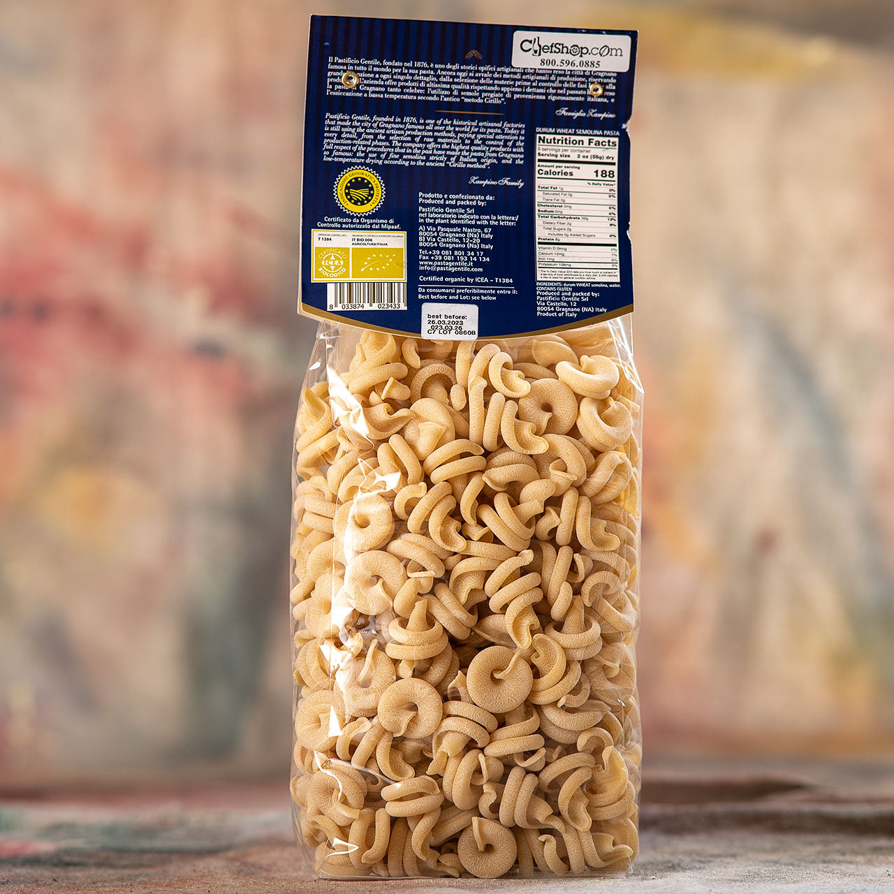 Gentile Organic Vesuvio Girella Pasta
