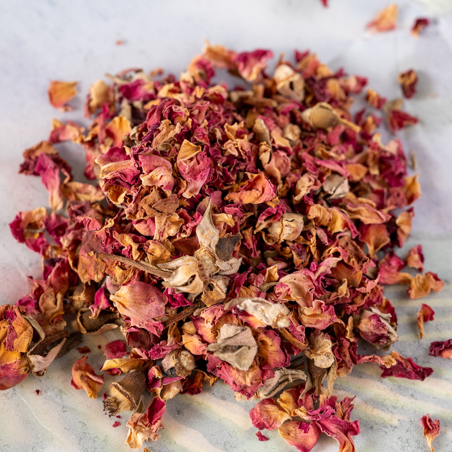 Organic Dried Red Rose Petals