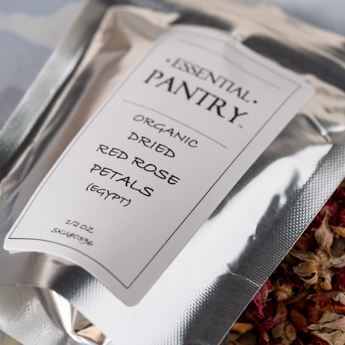 Organic Dried Red Rose Petals