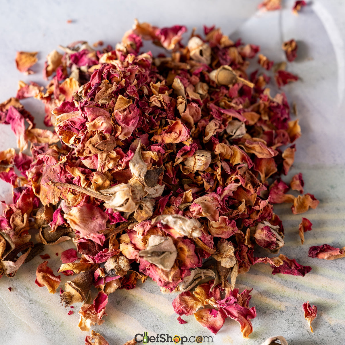Organic Dried Pink Rose Petals
