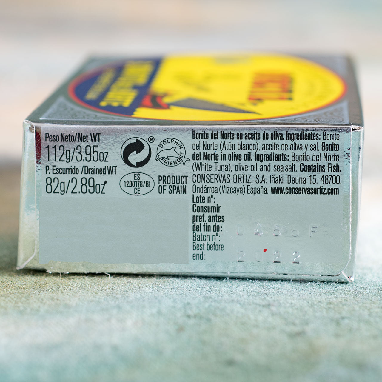 Ortiz Bonito del Norte Reserva Tuna tin