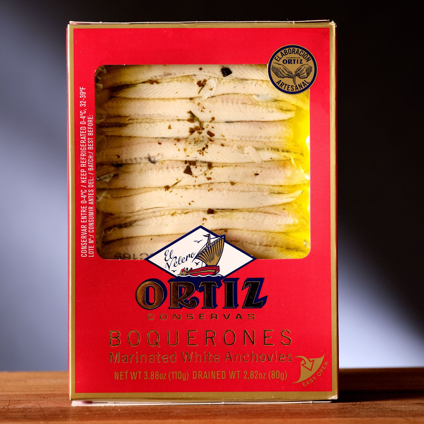 Ortiz Boquerones Marinated White Anchovies