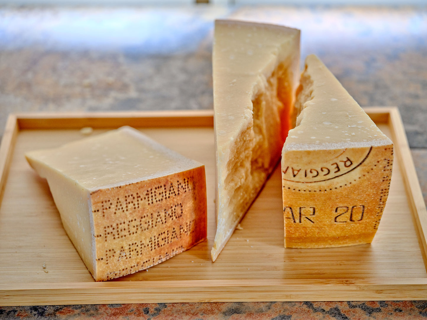 Parmigiano-Reggiano - slices